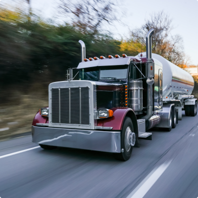 image of a tanker, an online cdl andonline cdl training course you can take from online truck driving school, ProDriver U